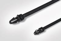 HellermannTyton Kabelbinder – 158 mm, Schwarz, 500 Stück