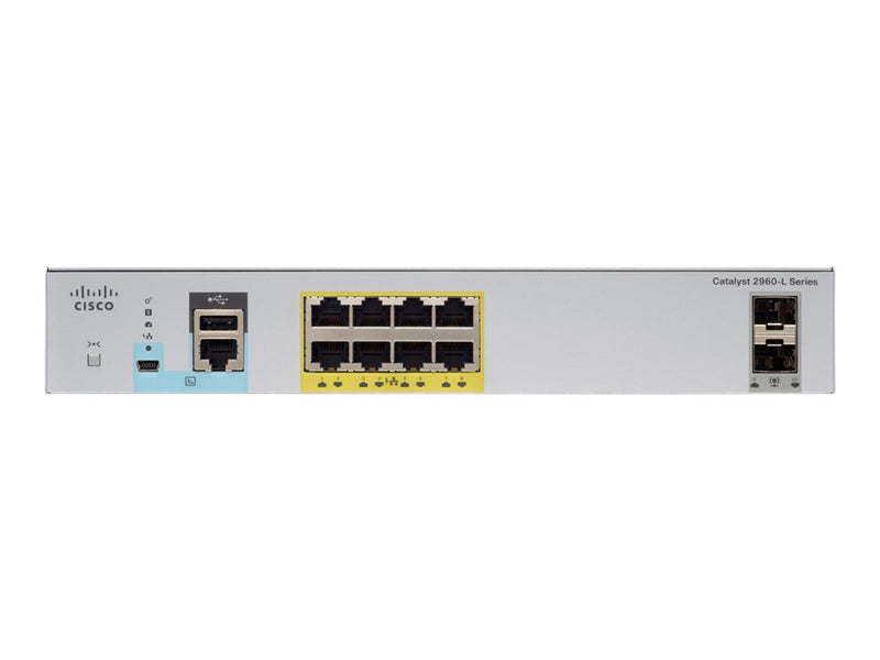 Cisco Netzwerk-Switch – 8 Anschlüsse, kompakt und leise
