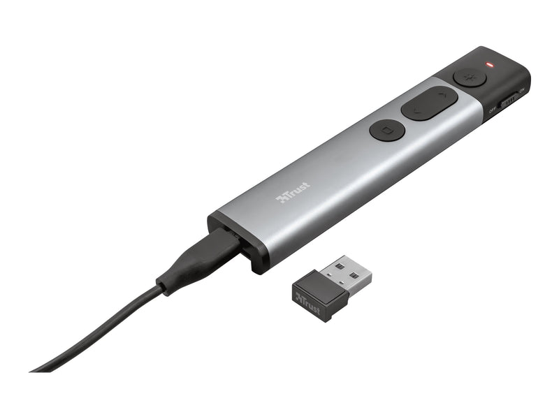 TRUST Funk Presenter – Mit Laserpointer, 30 m Reichweite