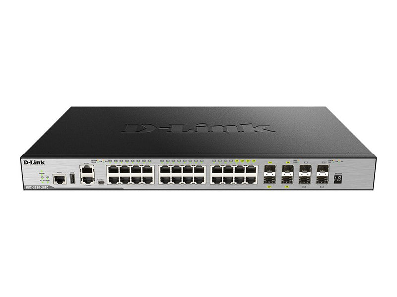 D-Link 28-Port Netzwerk-Switch – Flexibel und leistungsstark