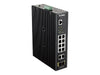 D-Link 12-Port Gigabit Switch – PoE+ für Industrieumgebungen