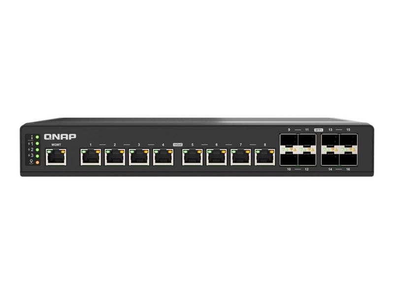 QNAP Managed Switch – 16 Ports, leise und leistungsstark