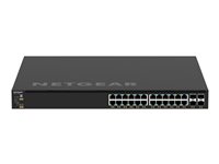 Netgear Managed Switch – 24 PoE+ Ports, 4 SFP+ für schnelles Netzwerk