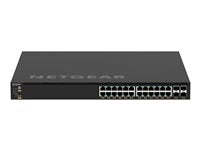 Netgear Managed Switch – 24 PoE+ Ports, 4 SFP+ für schnelles Netzwerk