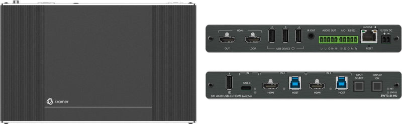 Kramer Video-/Audio-Schalter – 4K, USB-C, HDMI