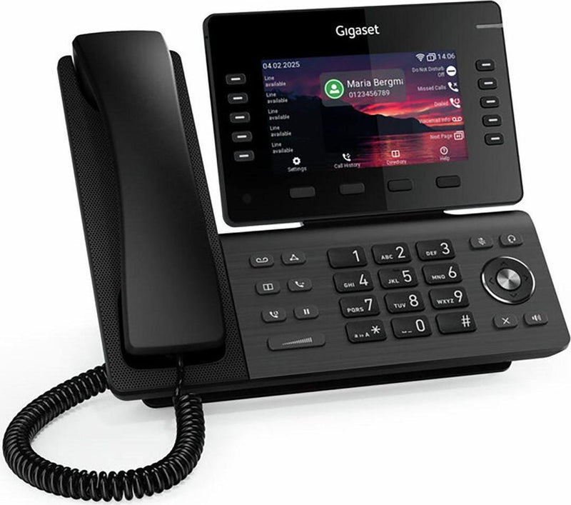 Gigaset IP-Tischtelefon – Farbdisplay, WLAN, Bluetooth