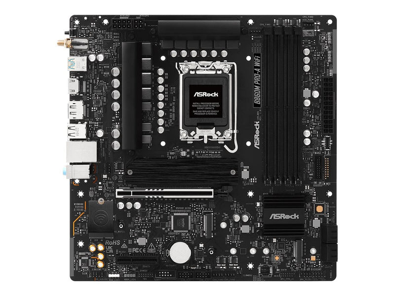 ASRock Motherboard – WiFi, USB-C, 2.5 Gigabit LAN