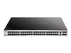 D-Link 54-Port Netzwerk-Switch – Gigabit-Verbindungen, stapelbar
