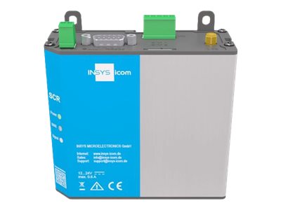 INSYS Router – 2-Port-Switch, DIN-Schienenmontage