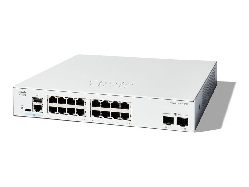 Cisco Netzwerk-Switch – 16 Ports, hohe Leistung für kleine Unternehmen