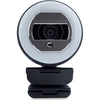 WORTMANN TERRA Webcam – Mit LED-Lichtkranz für klare Videoanrufe