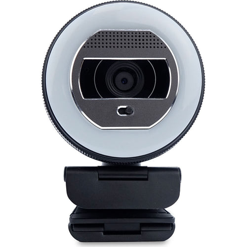 WORTMANN TERRA Webcam – Mit LED-Lichtkranz für klare Videoanrufe