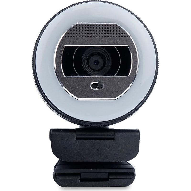 WORTMANN TERRA Webcam – Mit LED-Lichtkranz für klare Videoanrufe