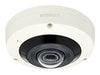 Hanwha Netzwerk-Überwachungskamera – 4 MP Fisheye, Zweiwege-Audio
