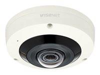 Hanwha Netzwerk-Überwachungskamera – 4 MP Fisheye, Zweiwege-Audio