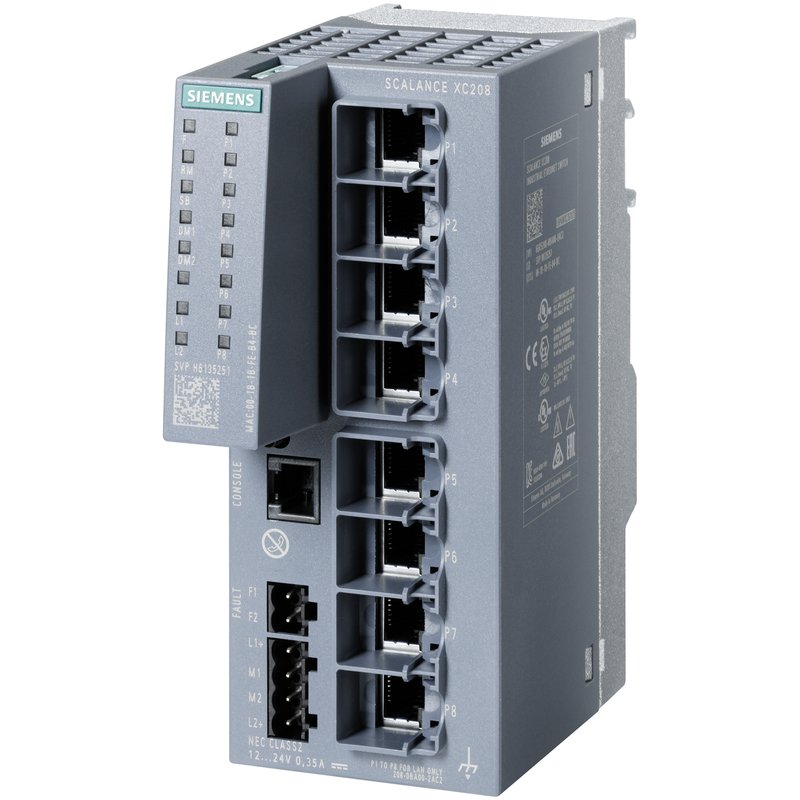 Siemens Netzwerk-Switch – 8 Ports für zuverlässige Verbindung