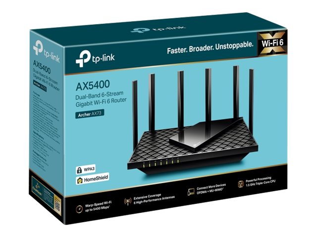 TP-Link Wi-Fi 6 Router – Schnelles Dual-Band-Netzwerk