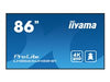 Iiyama 86" 4K Display – Ideal für Digital Signage
