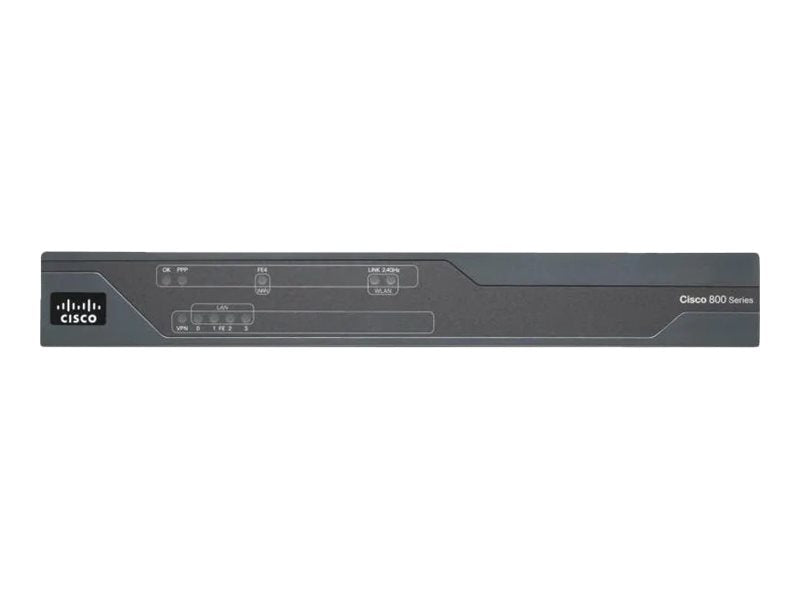 Cisco Router mit 4-Port-Switch – Ideal für kleine Büros
