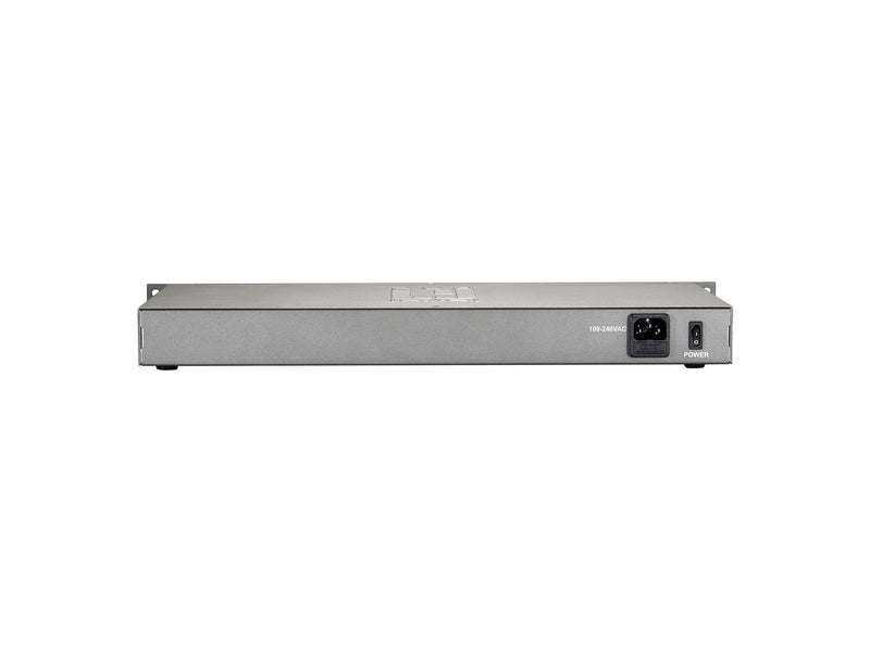 LEVELONE Netzwerk-Switch – 16 Ports, PoE für einfache Stromversorgung