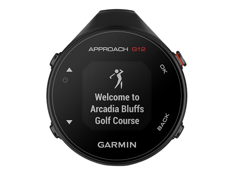 Garmin Approach G12 Golf-Sportuhr – Bluetooth, bei Sonne gut lesbar