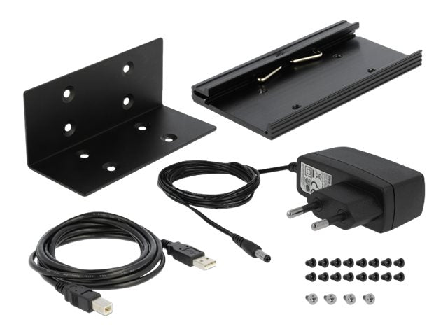 Delock USB-Seriell Hub – 12 RS-232 Anschlüsse, Überspannungsschutz