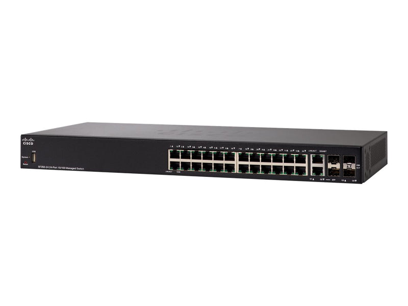 Cisco 24-Port Netzwerk-Switch – Für kleine Unternehmen geeignet