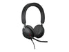 Jabra Evolve2 40 USB-Headset – Geräuschunterdrückung, hoher Tragekomfort