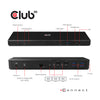 Club3D USB-C Dockingstation – Triple 4K, Laden, Netzwerk