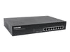 INTELLINET Netzwerk-Switch – 8 Ports, PoE+ für Stromversorgung