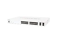 Fortinet Netzwerkswitch – 24 Anschlüsse, PoE-Unterstützung