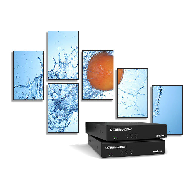 MATROX Video Wall Box – 4K-Display, Netzwerkfähig