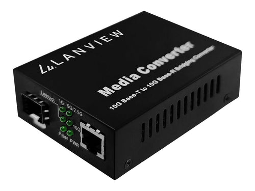 Eet LANVIEW Medienkonverter – 10 Gbps, RJ45 zu SFP+