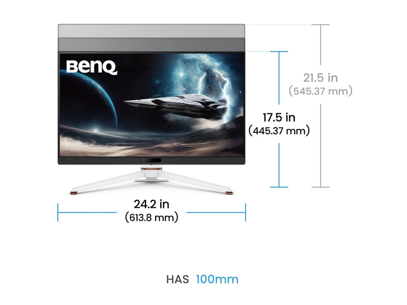 BenQ 27" Gaming-Monitor – 4K, 165 Hz, HDR