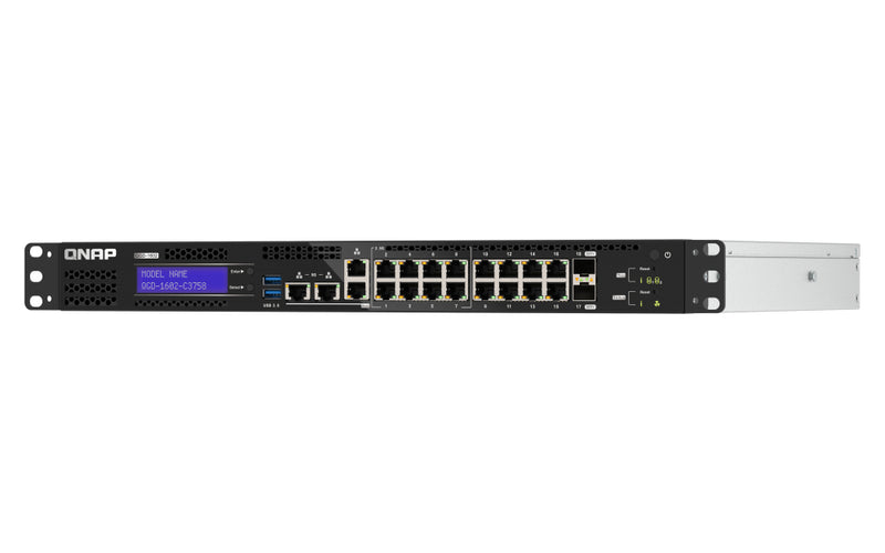 QNAP Smart Edge Switch – 18 Anschlüsse, Rack-montierbar