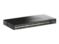 D-Link 52-Port Netzwerk-Switch – Ideal für kleine und große Büros