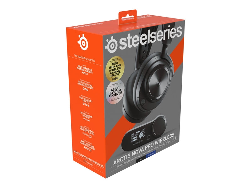 SteelSeries Arctis Nova Pro – Kabelloses Gaming-Headset mit Bluetooth