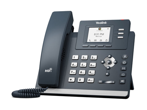 Yealink VoIP-Telefon – Teams-kompatibel, 2,4" Farbdisplay