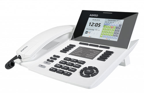 Agfeo Systemtelefon – Großes Farbdisplay, Annäherungssensor
