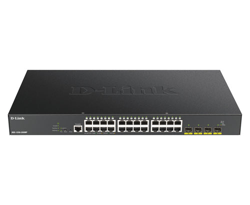 D-Link 28-Port Switch – Gigabit Ethernet, PoE-Unterstützung