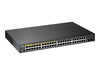 Zyxel 48-Port Gigabit Switch – Leise & PoE+ Unterstützung