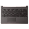 HP Ersatztastatur mit Abdeckung – QWERTY, Italienisch, Jet Black