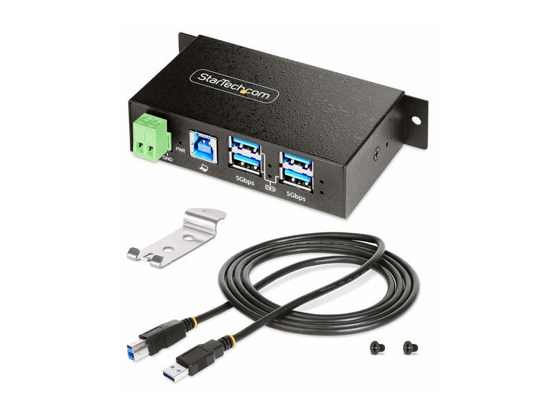 StarTech 4-Port USB Hub – Schnelles Laden, robuste Bauweise