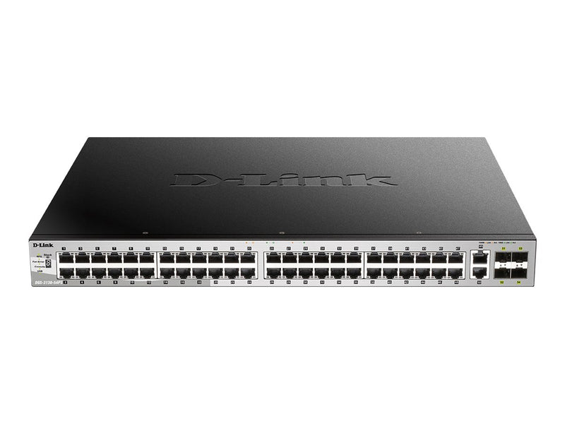 D-Link Netzwerk-Switch – 54 Anschlüsse, Gigabit-Geschwindigkeit