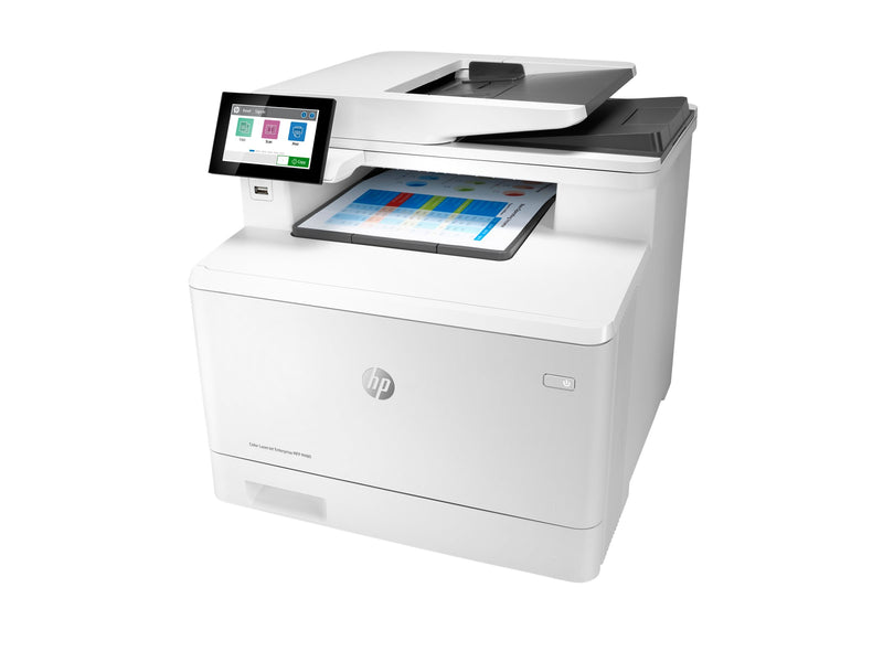 HP LaserJet Multifunktionsdrucker – Farbdruck, Touchscreen