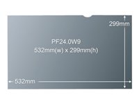 3M Blickschutzfilter – Für 24" Bildschirme, Kratzfest