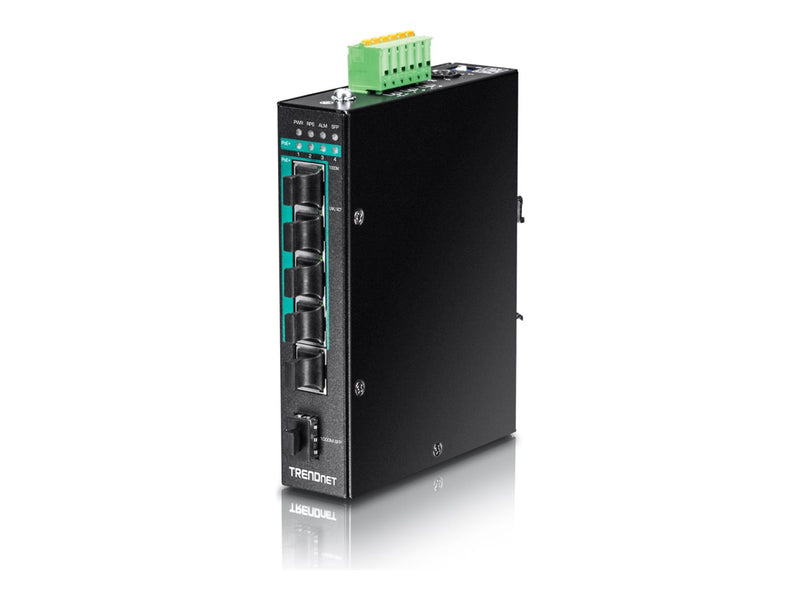 Trendnet 5-Port PoE+ Switch – Für robuste Industrieumgebungen