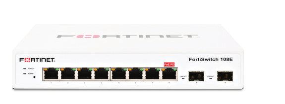 Fortinet Netzwerk-Switch – 8 Anschlüsse, einfache Verwaltung