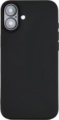 JT BERLIN iPhone 16 Hülle – Weiches BackCase, Schwarz