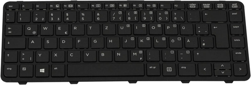 HP Tastatur – Deutsch, ideal für ProBook Notebooks